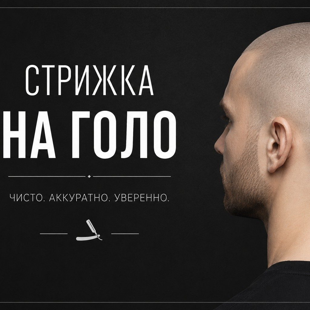 стрижка на голо